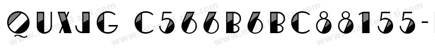 quxjg c566b6bc88155字体转换